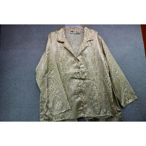 Women's Secret Fantasies Pajama Set-Silky-Size XL